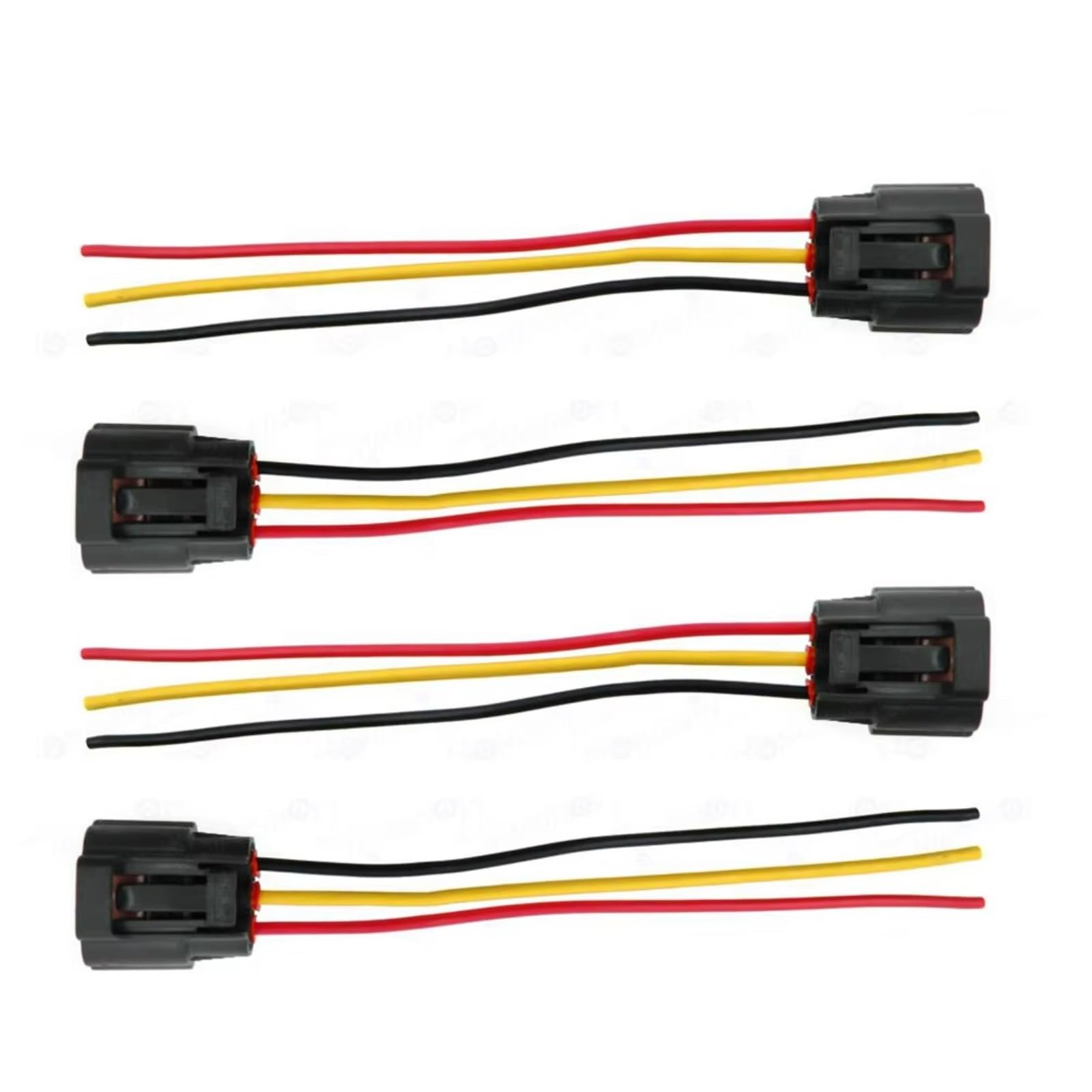 Kfz-Stecker für Mitsubishi Lancer Limousine 2008- Space Star 1998-2004 Zündspulenstecker Reparaturstecker MD361710 (4 Stück)