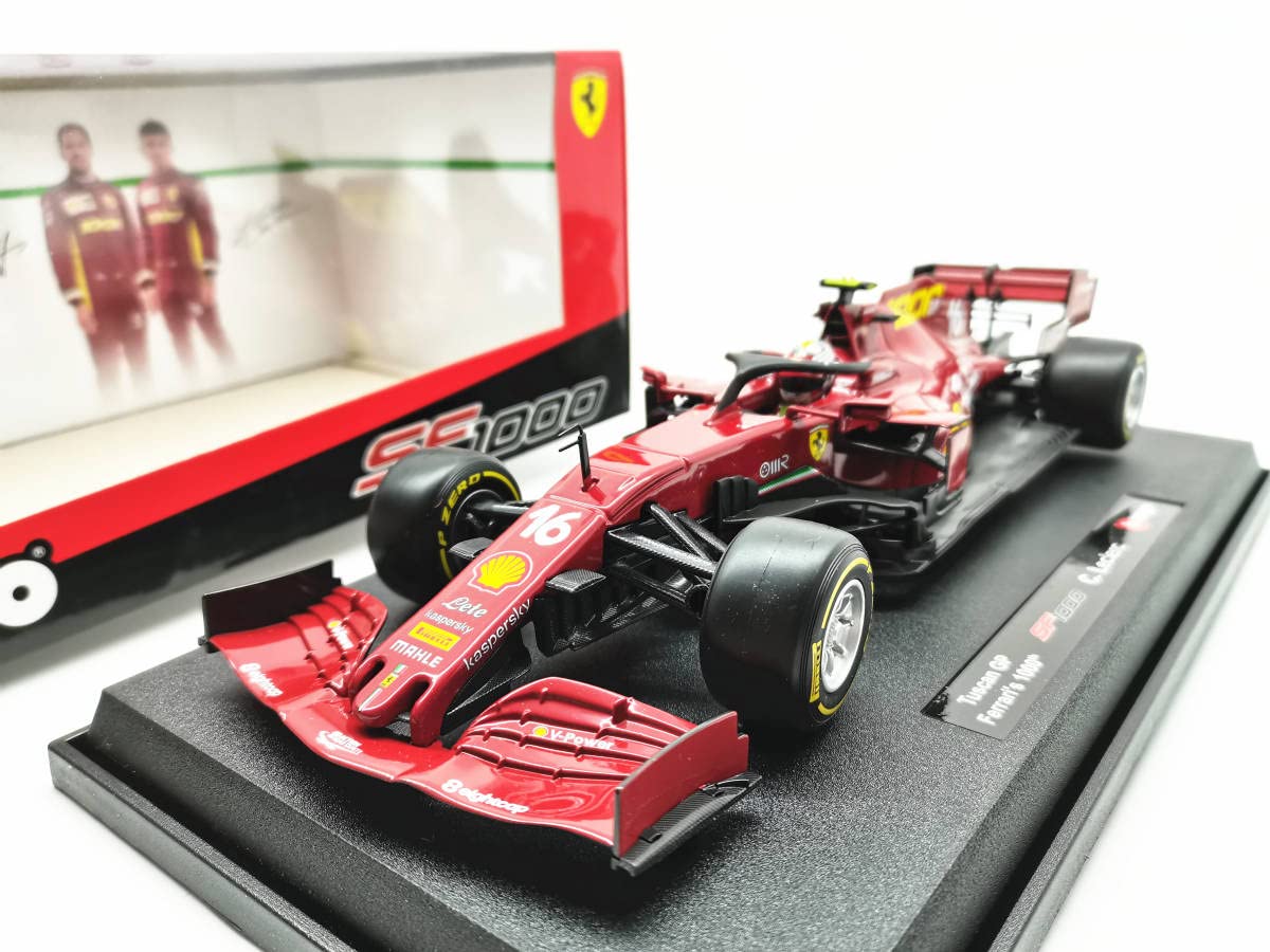 Amazon.co.jp: Burago 1/18 2020 Ferrari SF1000#16 Charles 1000 X34