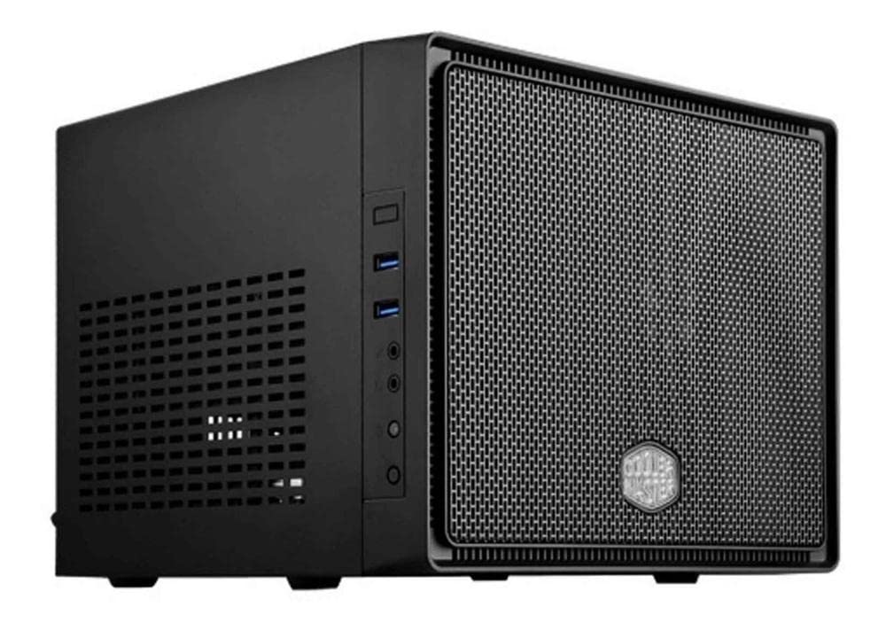 Cooler Master Elite 110 RC-110-KKN2 Midnight Black Steel / Plastic Mini-ITX Tower Computer Case