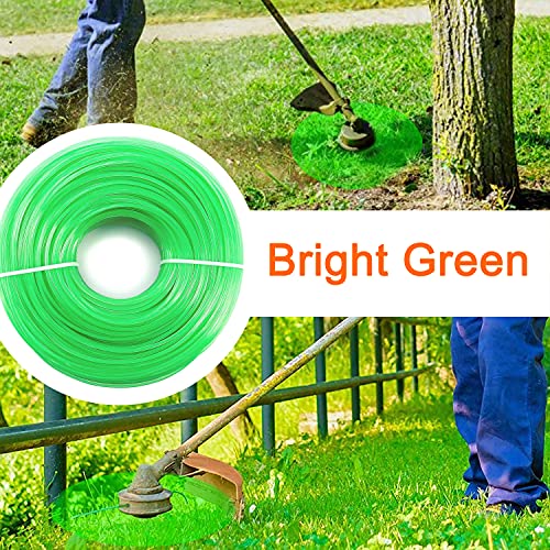 Zeqeey Filo Nylon per tagliabordi 2,0mm x 100m