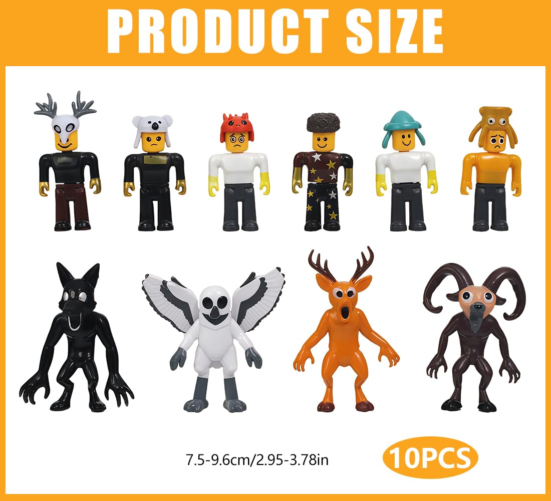 10PCS 99 Nights in the Forest Figures - Image 2