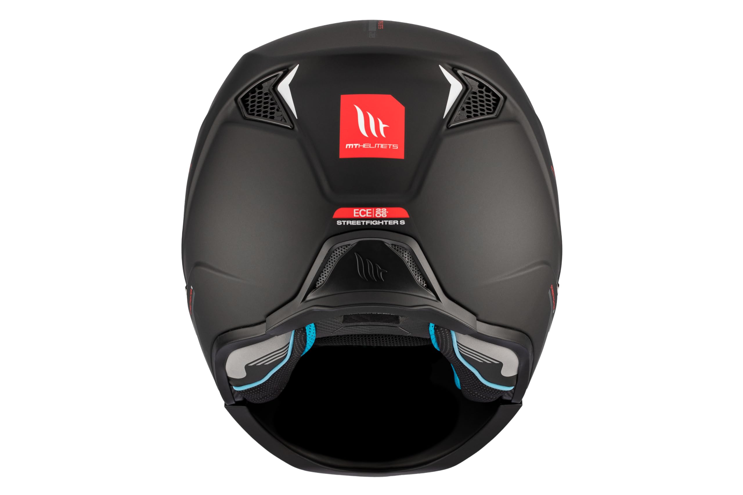MT Helmets Streetfighter SV S – Casco Moto Integral Abierto con Visor Solar Retráctil, Estilo Streetfighter, Interior Lavable y Calota HIRP | Homologado ECE 22.06 & DOT