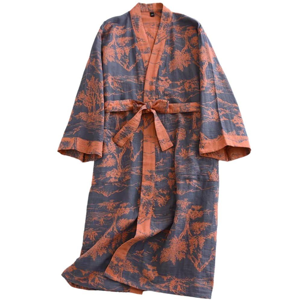 Robe de chambre style kimono japonais, le cadeau de nuit idéal