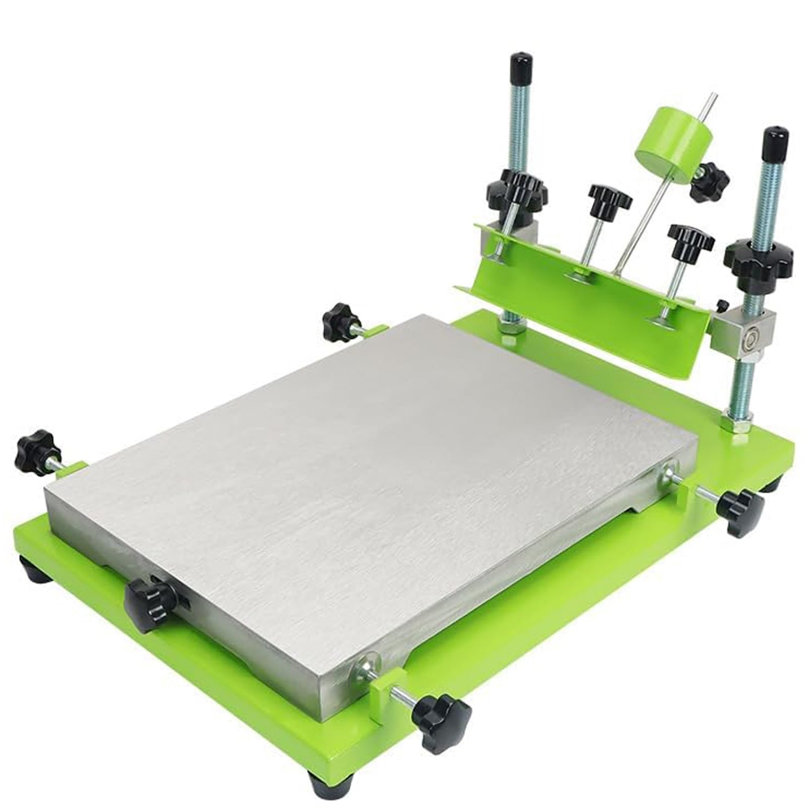 Machine impression de t-shirts en aluminium robuste avec raclette de bureau