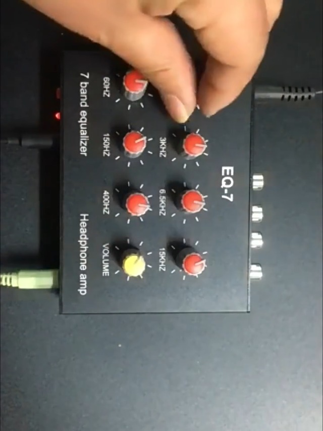 Amazon.com: EQ-7 Audio Signal Headset Amplifier, 7 Band Car Audio