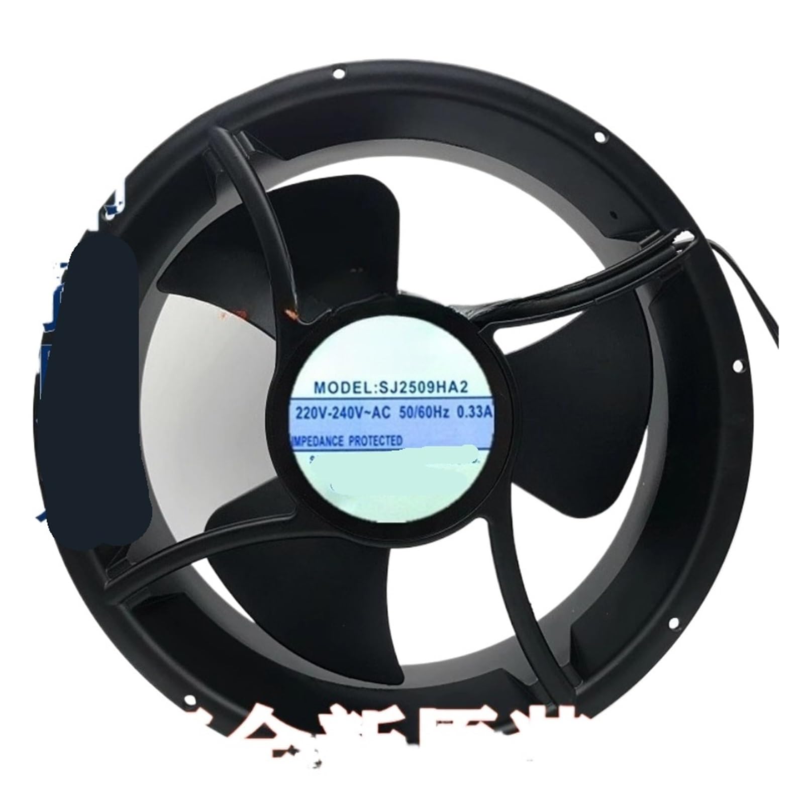 OKEWGHFL SJ2509HA2 AC220V 25489 Resistant Full Circular Axial Cooling Fan Fan(Lead)