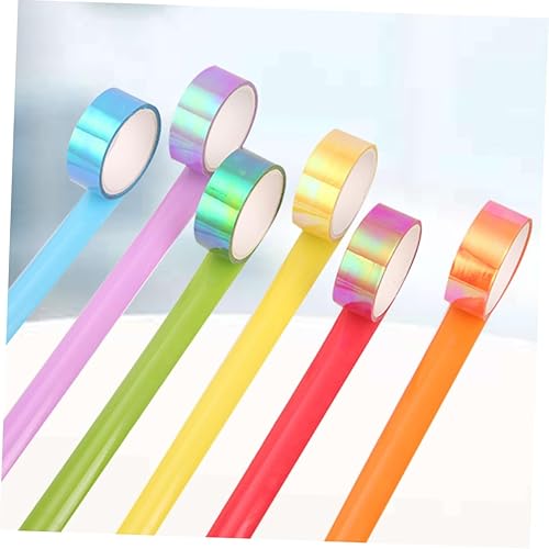 Miniatura 6 de COHEALI Cinta adhesiva de color de cinta colorida, cinta adhesiva de Goon, cinta adhesiva colorida, cinta adhesiva de color, cinta impermeable a