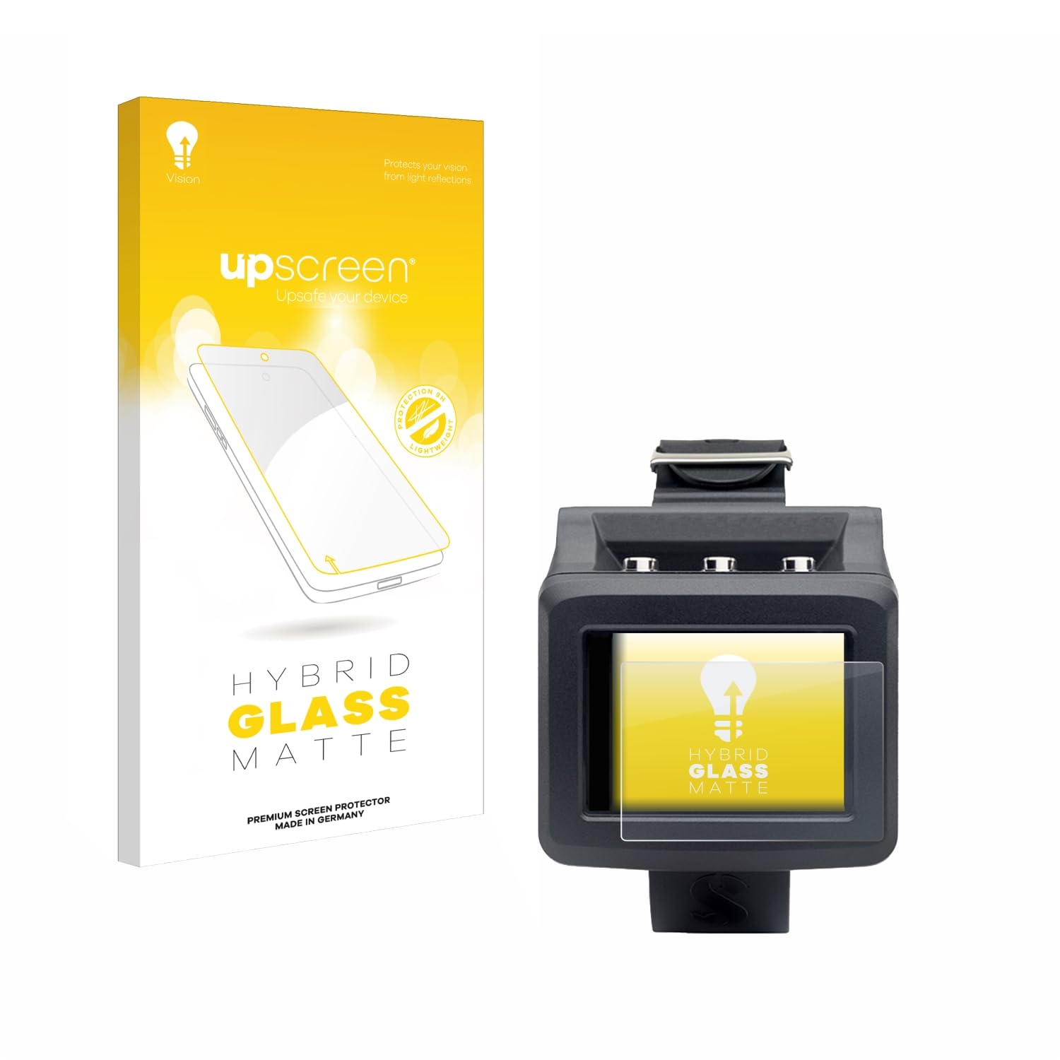 Matte Screen Protector Glass Film compatible with Uwatec Galileo G2 - Anti-Glare, Anti-Fingerprint, 9H Glass Protection