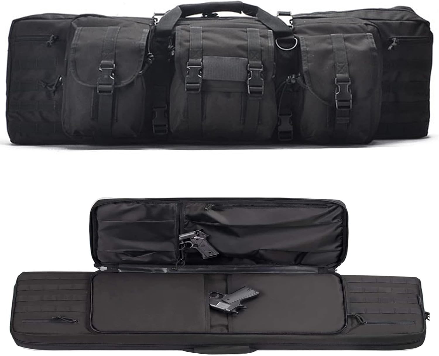 Tactical Rifle Bag Soft Carbine Bag Double Rifle Case Rifle Backpack