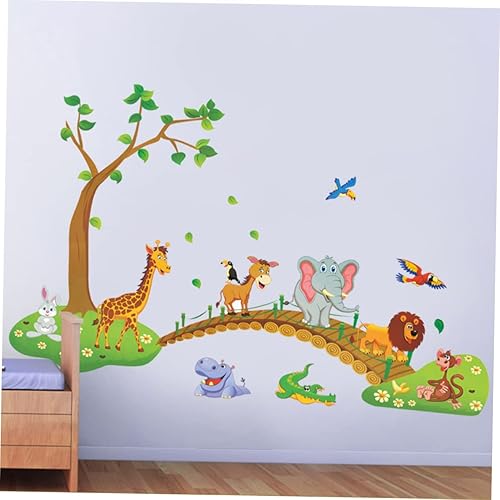 Miniatura 2 de SWOOMEY 2 piezas de papel de pared de espadas de madera para niños, mini mochila de globos de juguete del mundo con soporte, decoración de