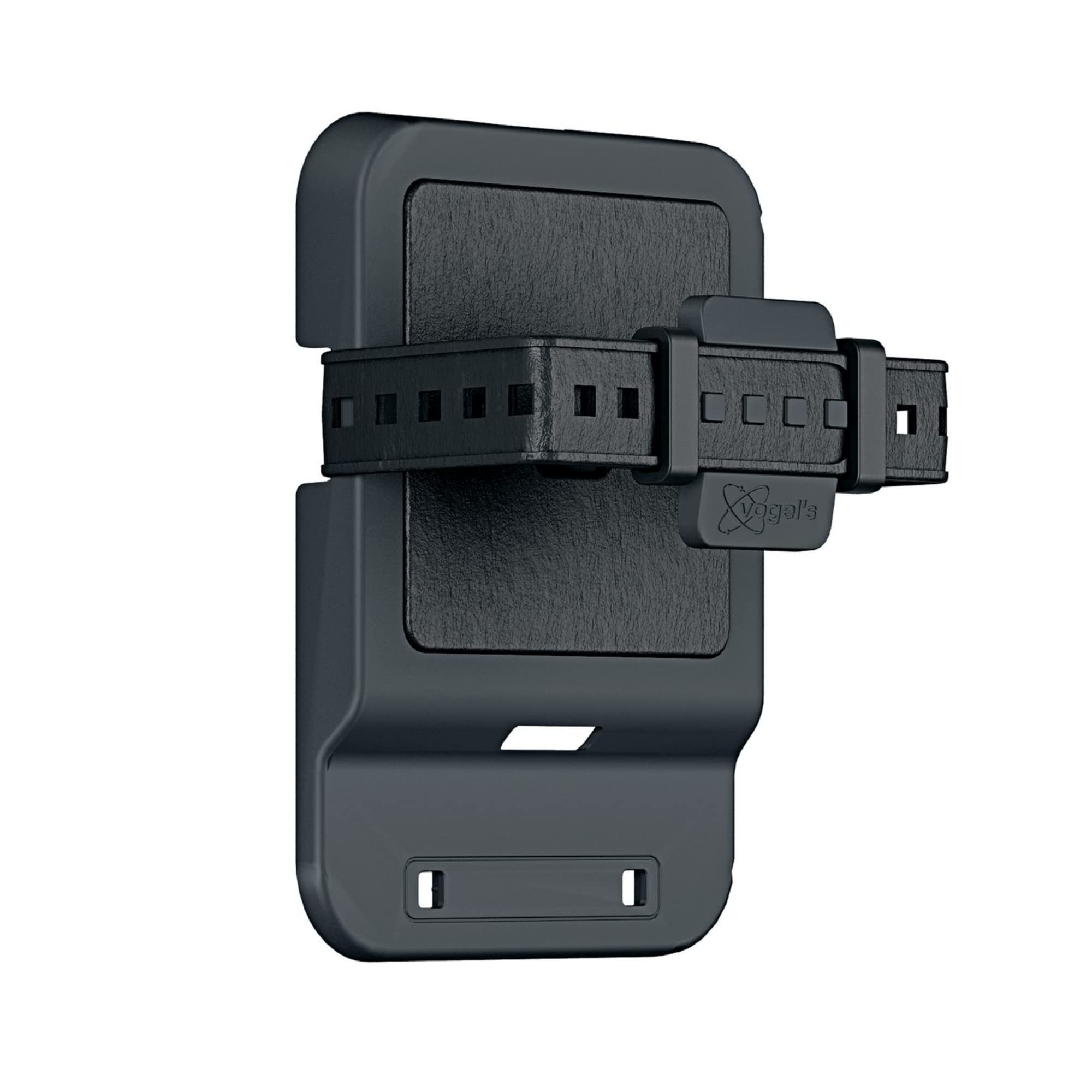 Vogel'sTVA 6400 Media Box Holder, Compatible with All Models, Suitable for Almost All Media Boxes with a Max. Size of 190 x 130 x 45 mm and Max. Weight of 1.5 kg