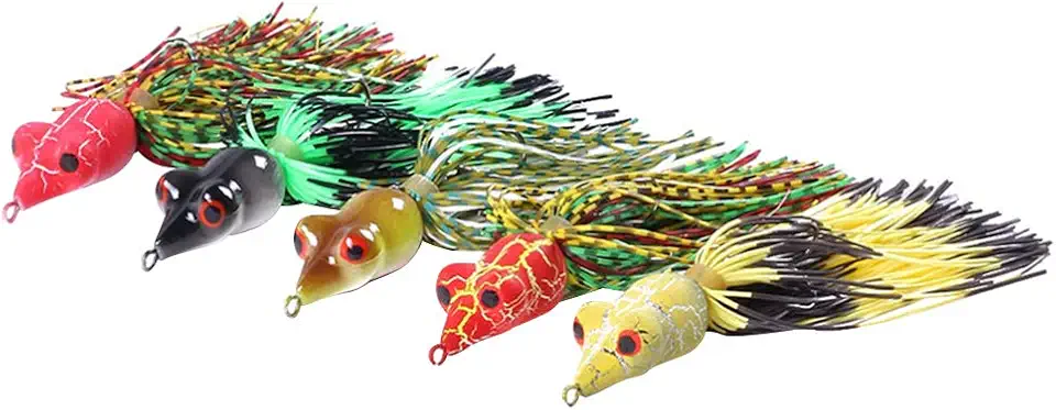 5 iscas artificiais de pesca de alto mar, iscas flutuantes