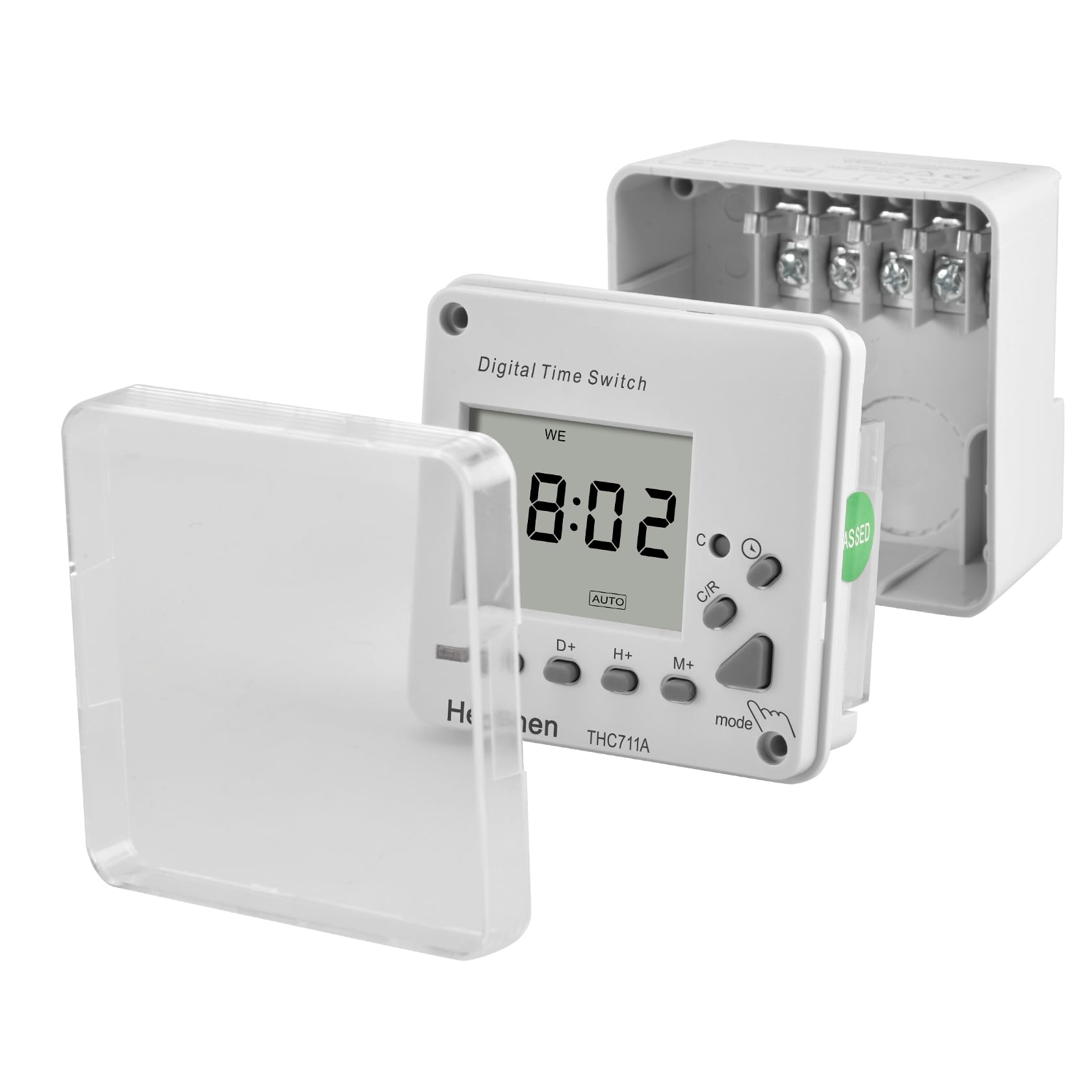 Reloj Programador Temporizador Programable Heschen THC711A