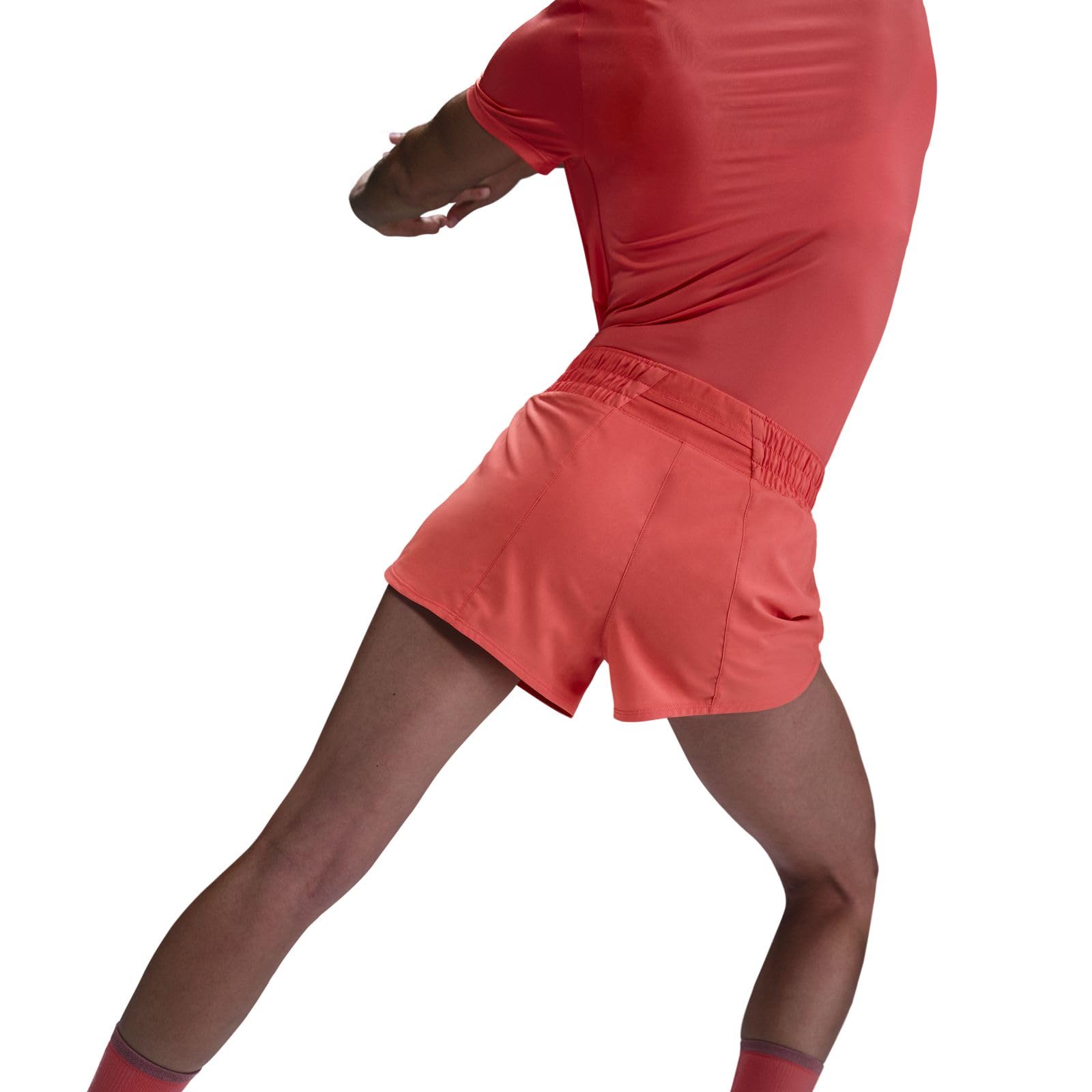 NIKE One Pantalón Corto de Running de Talle Medio con Malla Interior Dri-fit - Mujer - Shorts Mujer