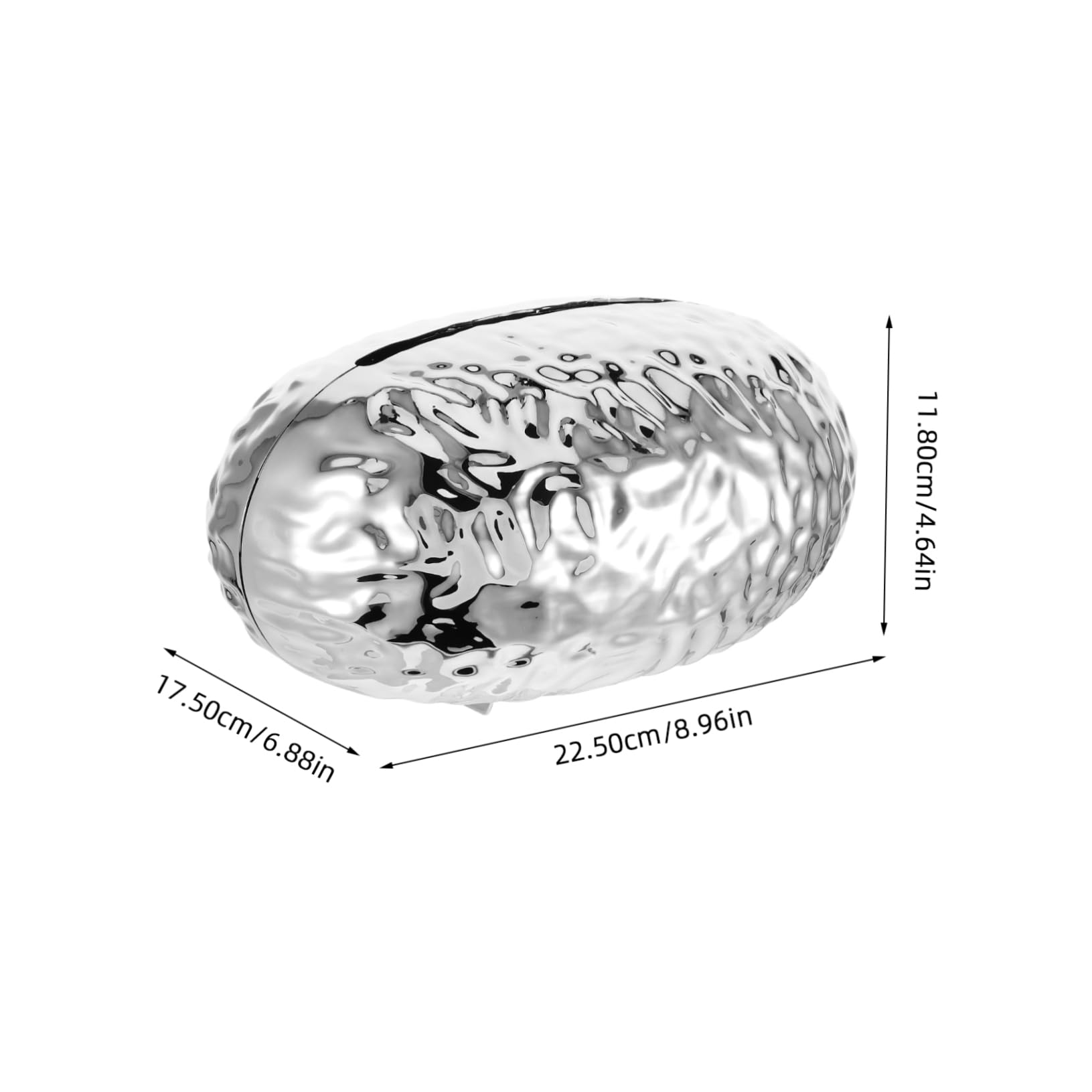 Sosoport Creative Egg Shaped Tissue Holder Lightweight and Portable Cartoon Tissue Box for Car Office and Home Stylish Napkin Dispenser with Plastic Design