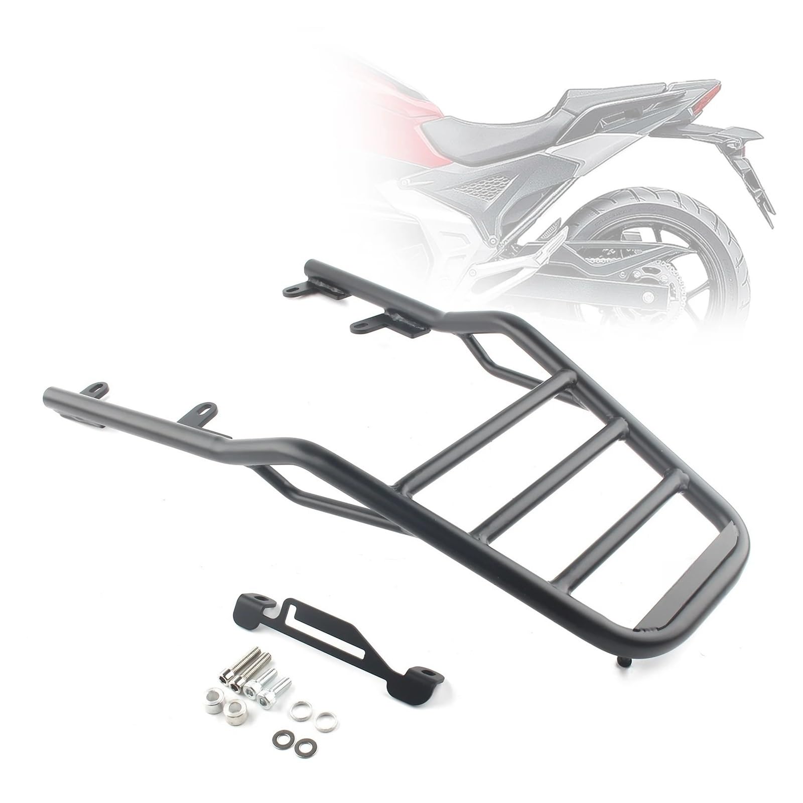Portaequipajes Trasero Motocicleta Portaequipajes Trasero De Tubo Motocicleta para NC750 X NC750X NC 750 2021 2022 2023