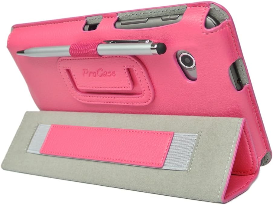 ProCase Galaxy Tab 2 7.0 Case Ultra Slim Smart Cover Folio Stand Case for Samsung Galaxy Tab 2 7.0 GT-P3113 Tablet -Pink