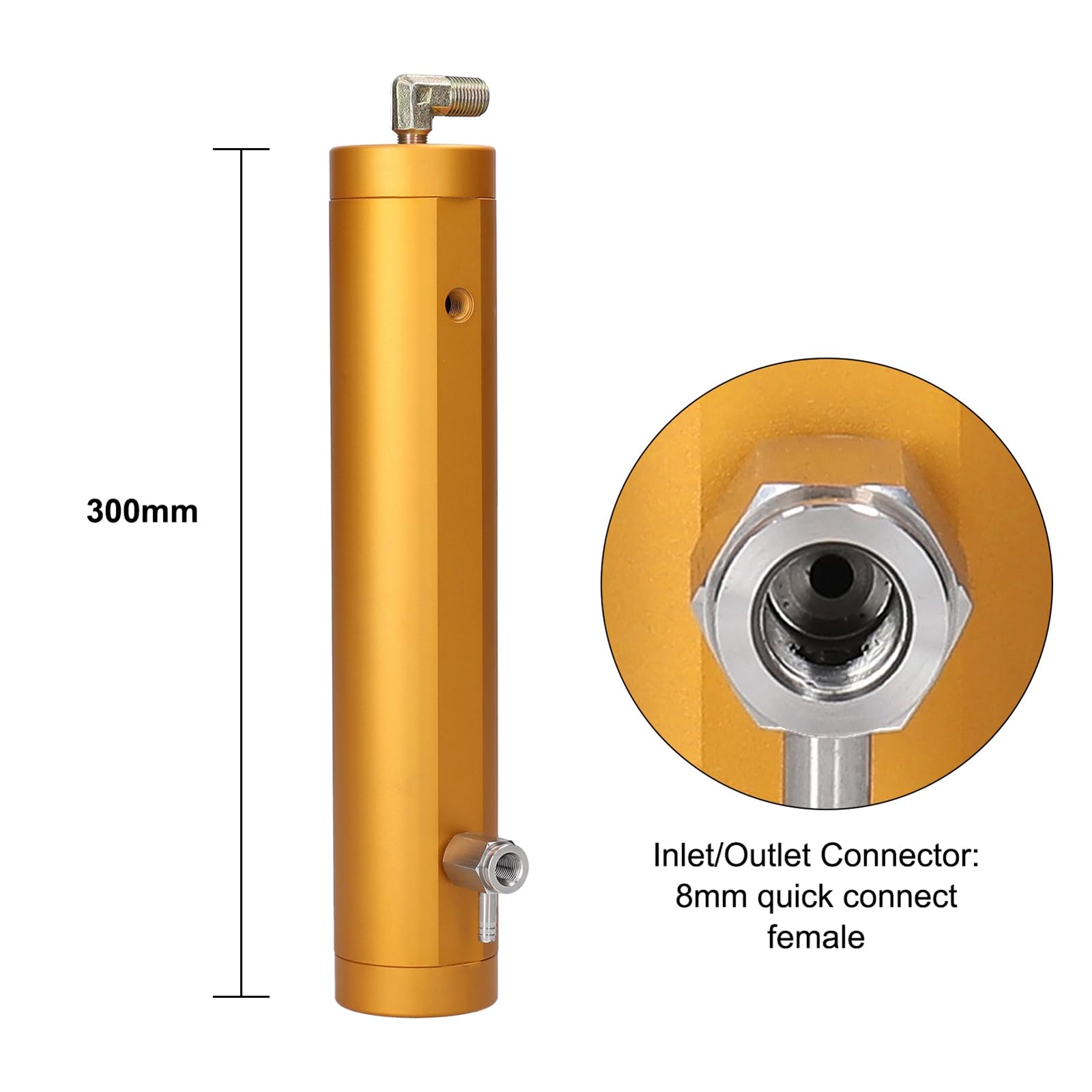 Pongnas Filtre en Aluminium à Haute Pression de Filtre de Compresseur D'Air de Séparateur D'eau D' de 30Mpa avec la Couche pour des Systèmes de Pompe à Air