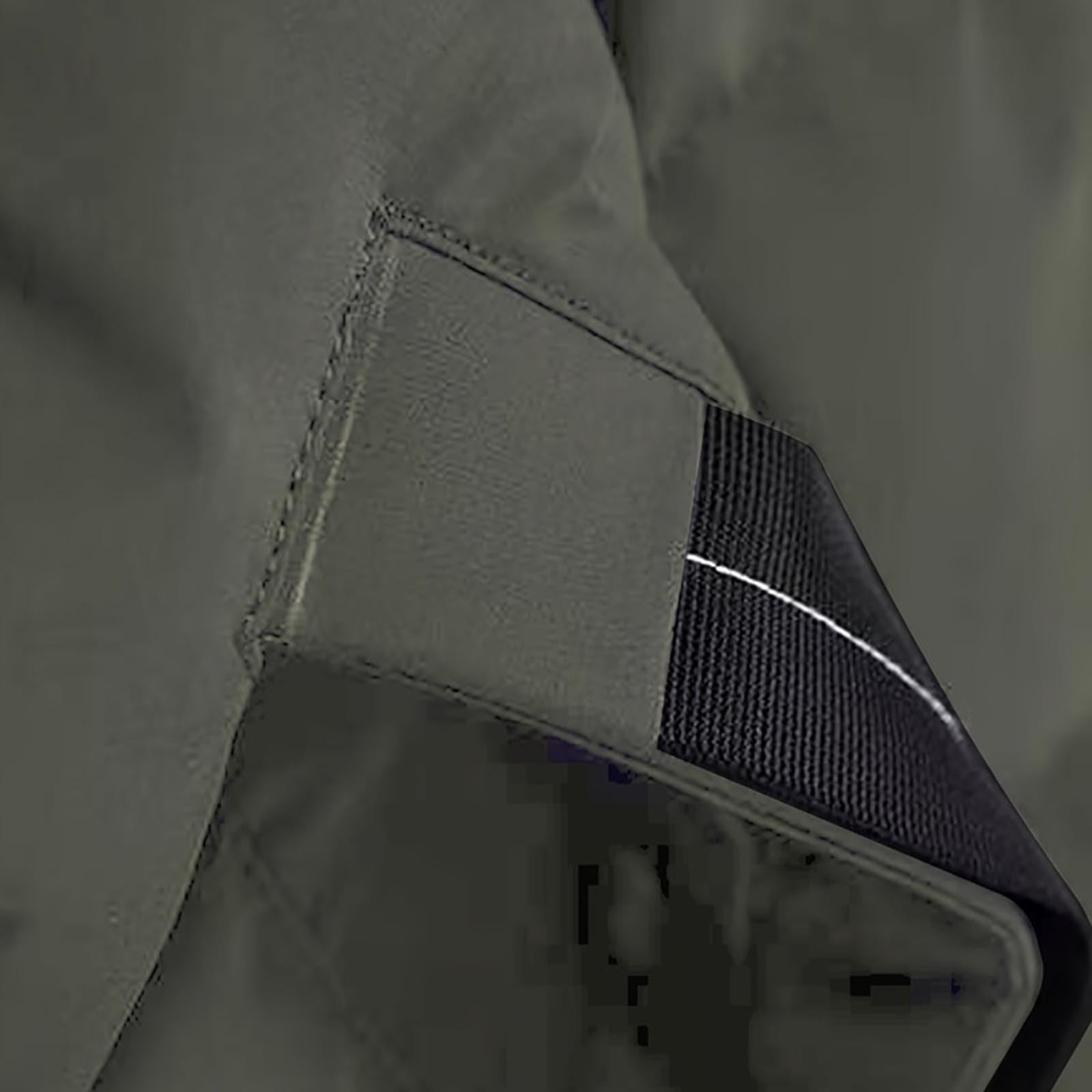 Generisch Parka larga de plumón resistente con aislamiento térmico para días de invierno extremadamente fríos al aire libre