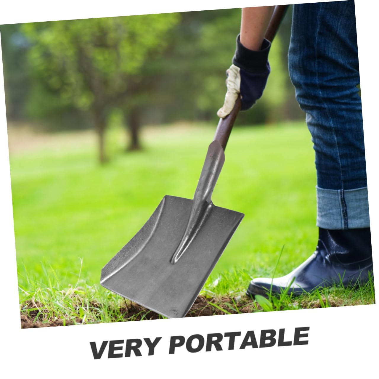 2stücke Gartenschaufel Aus Kohlenstoffstahl Kleine Handschaufel Für Gartenarbeit Multifunktionale Gartenschaufel Ergonomischer Griff Zum Pflanzen Und Lockern