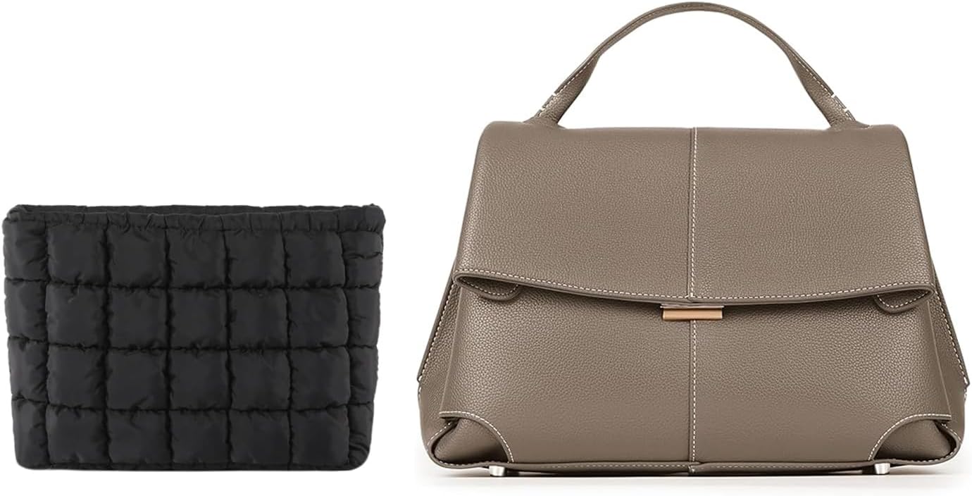 HICARRYMakeup Bag Black + Handbag Grey