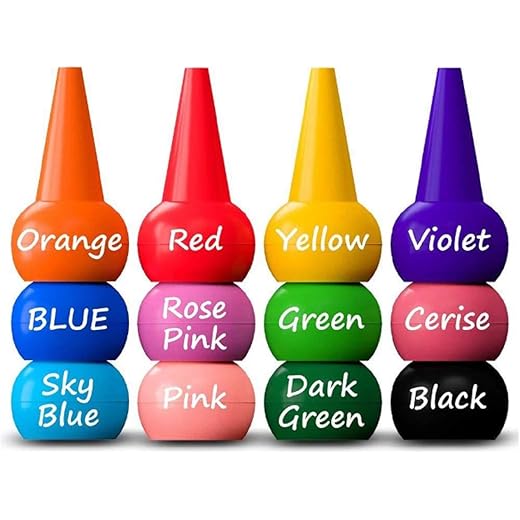 ArtBee Finger Crayons 12 Colors