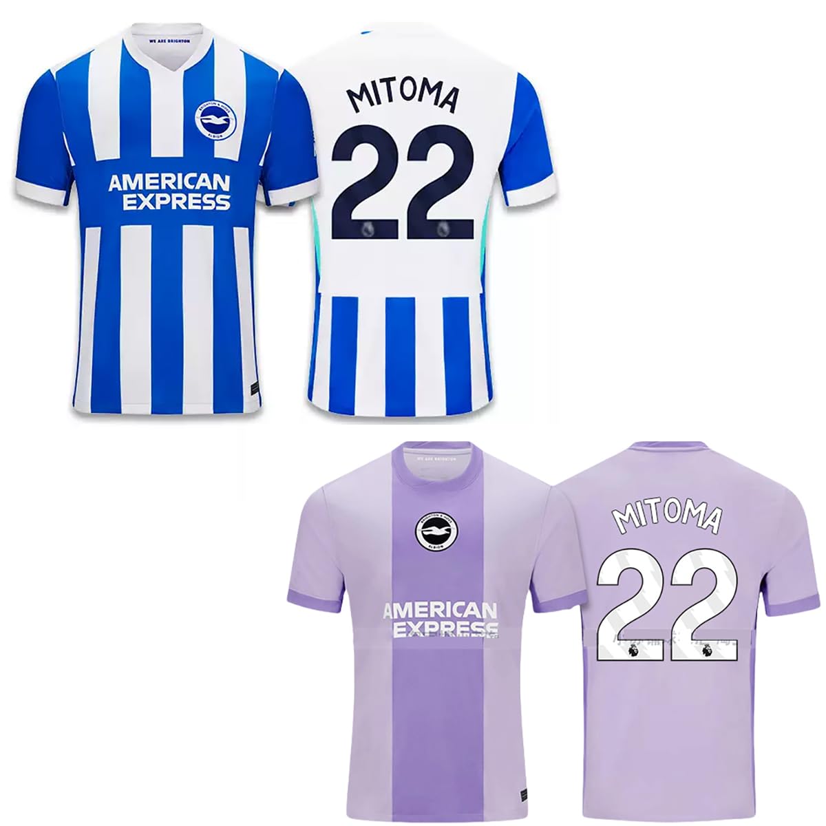 Amazon.co.jp: [SJZWBRC] 三笘薫 2526 ユニフォーム ブライトン