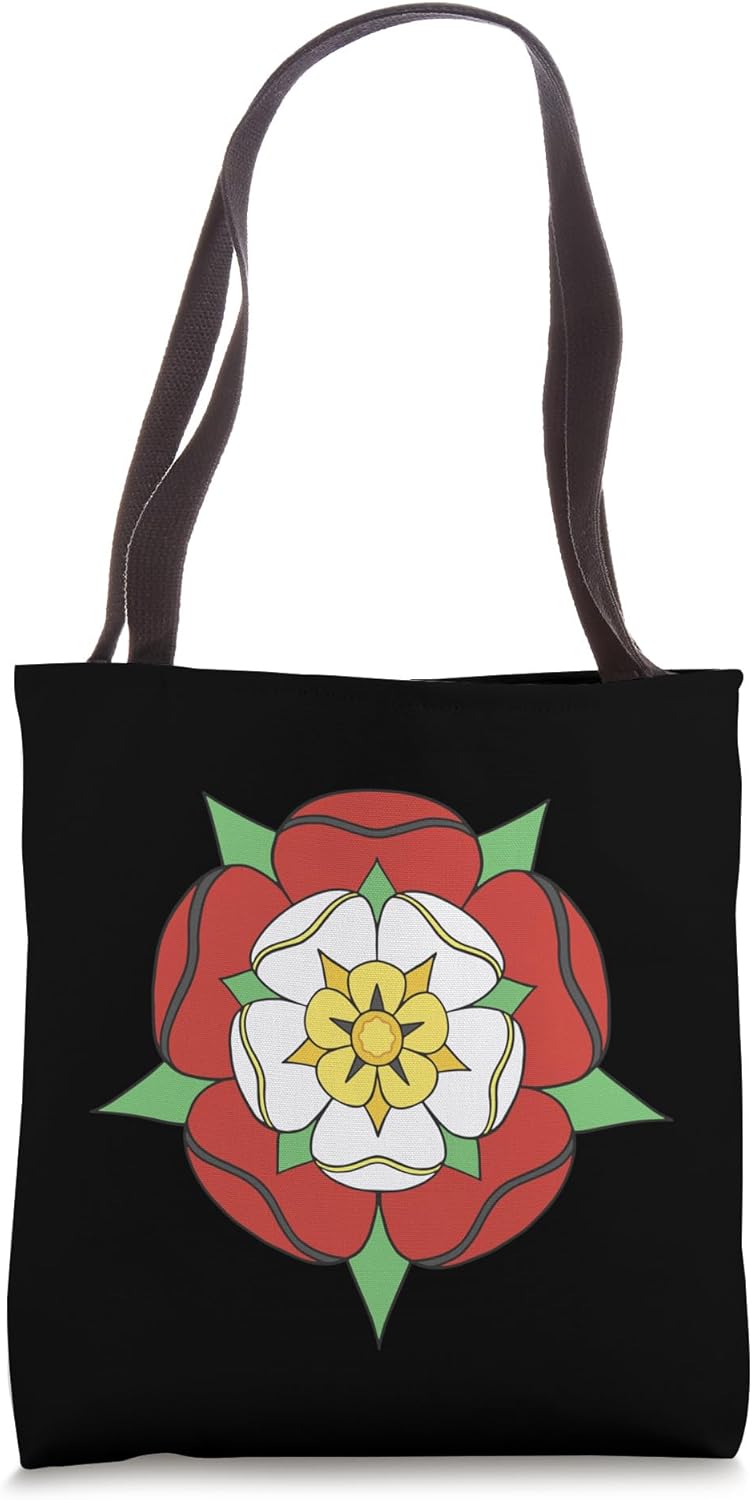 Tudor Rose England Tote Bag