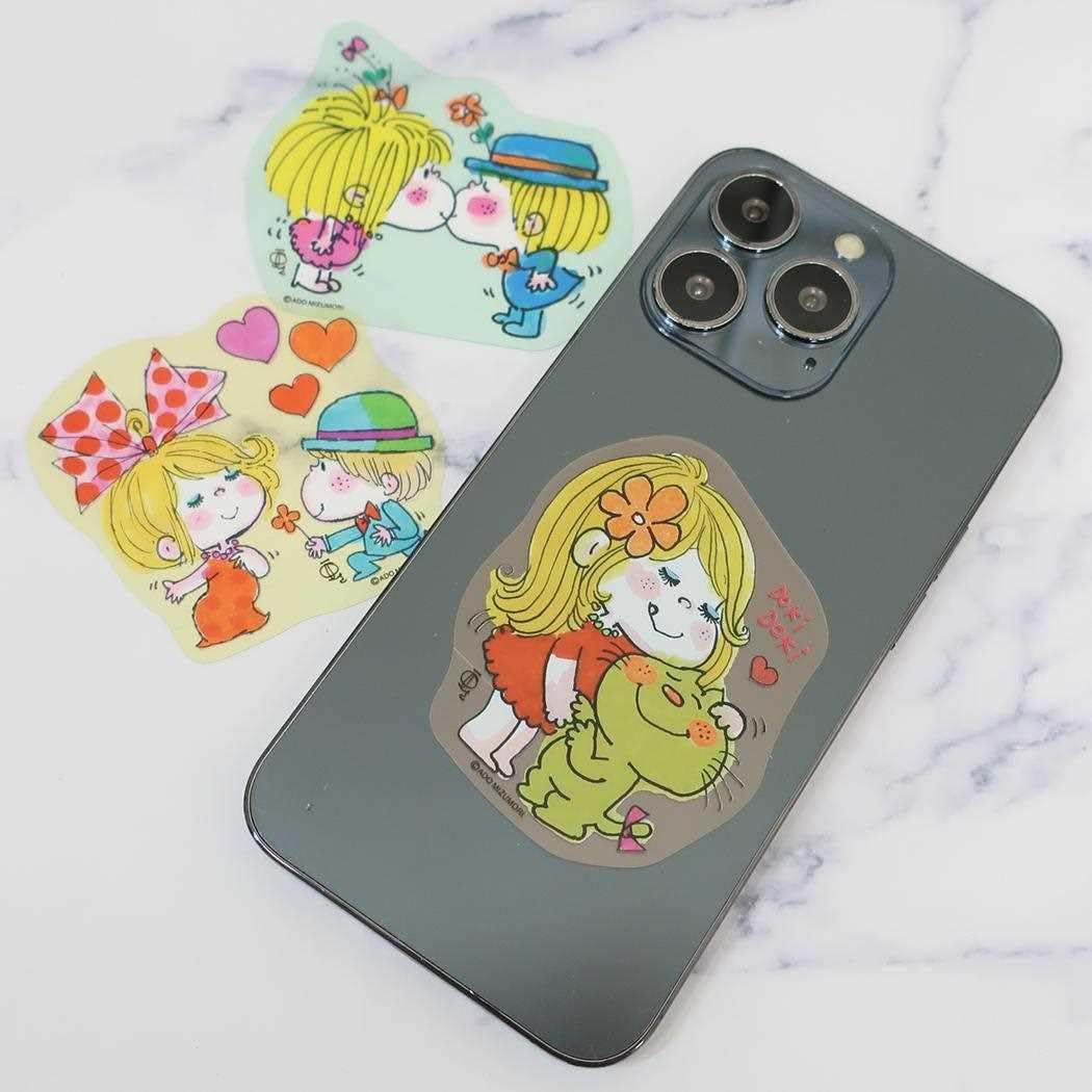 Amazon | ティーズファクトリー 水森亜土クリアステッカーセット