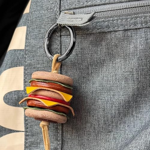 15 Stück 33mm Runde Karabiner Schwarz - Strapazierfähige Zinklegierung, Schlüsselringe für Schlüsselanhänger, Taschen, Schmuck, DIY Handwerksprojekte