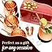 Advanced Mixology [Gift Set] Mule Science Moscow Mule Mugs Set of 4 (19 oz. large size) | 100% Handcrafted | Food Safe | Copper Mugs w/Accessories | Tarnish Resistant Copper Cups