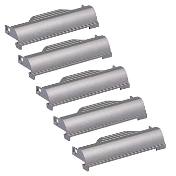 Homgee 5Pcs New Hard Drive Caddy Cover with Mounting Screws Replacement for Latitude D820 D830 M65 Laptop