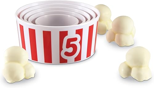 Miniatura 3 de Juego para aprender a contar Learning Resources Smart Snacks, con palomitas de maíz