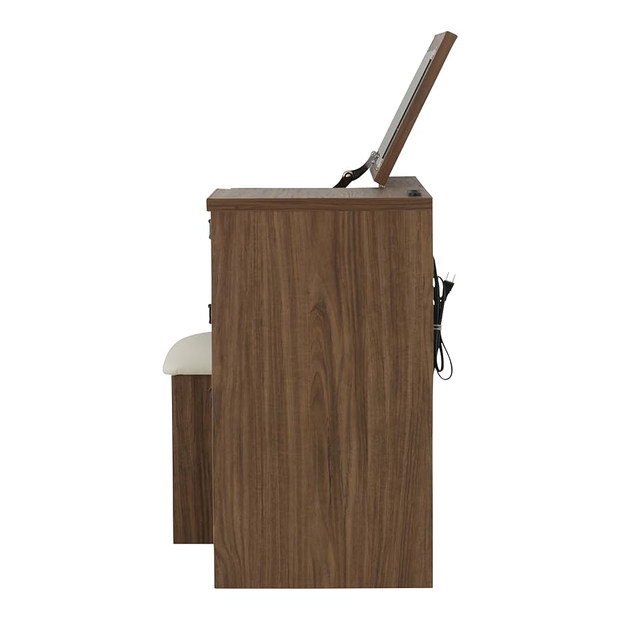 ドレッサー デスクドレッサー 80cm幅 AN70-80D Amazon｜佐藤産業 ANRI デスクドレッサー 幅80cm 奥行40cm 高さ