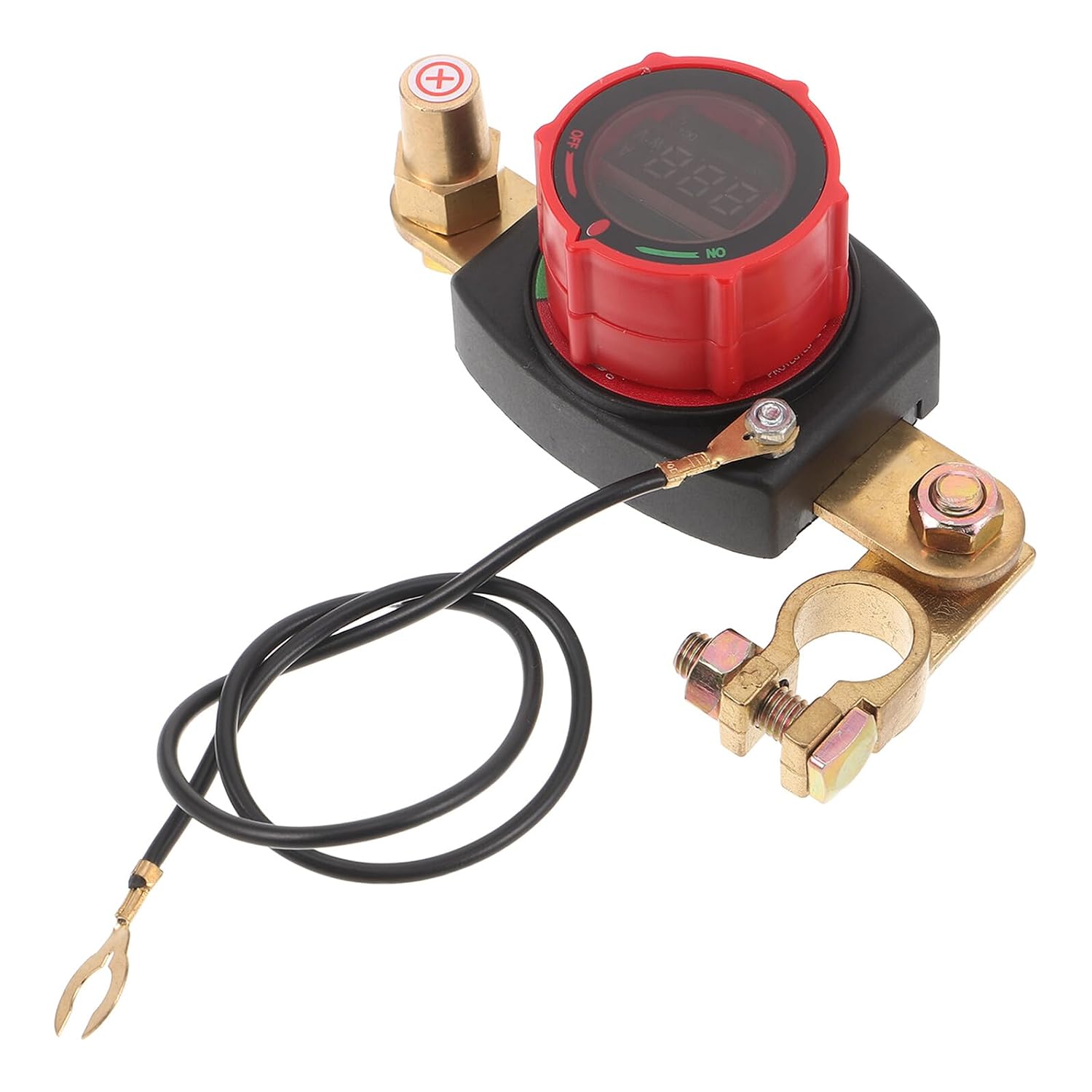 Abaodam Heavy Duty Battery Disconnect Switch Waterproof Top Post Cut Off Switch for Rv Car Truck Marine Battery Isolation