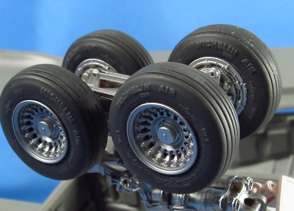 Metallic Details MDR48228 1/48 B-1B Lancer. Wheels (Revell) Accessories kit, Yellow