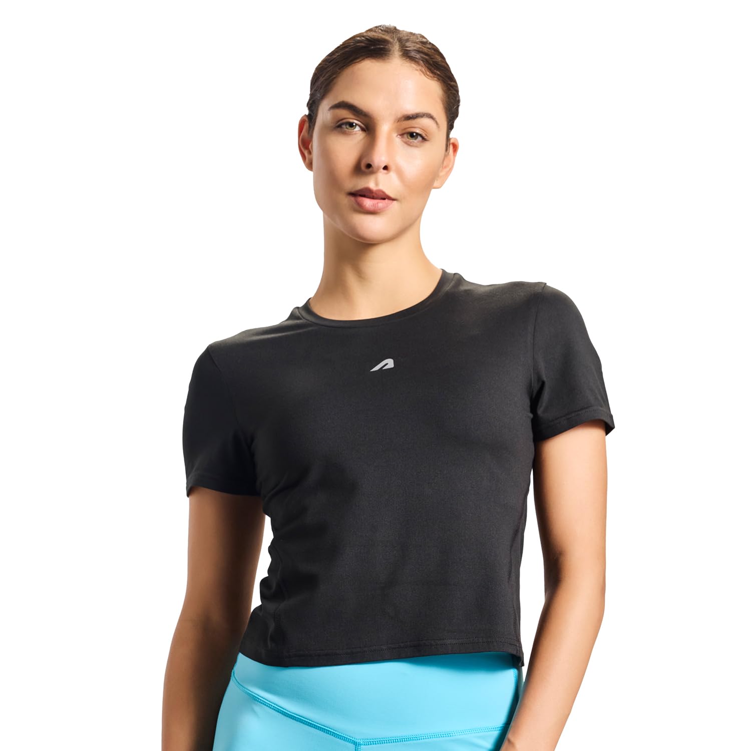 Boldfit Training Crop Tops Gym Regular Fit Tshirt for Women & Girls for Workout, Activewear Women Crop Tops for Training, Running Sung Fit Crop Tshirt Quick Dry Gym Wear-picture-43