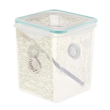 Aswadh Reptile Spider Breeding Box Container Case Feeding Hatching Tank 4