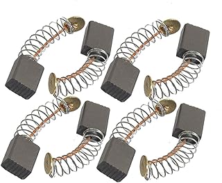 New Lon0167 8 Pcs Spring Type Electric Planer Motor Carbon Brushes 1/2