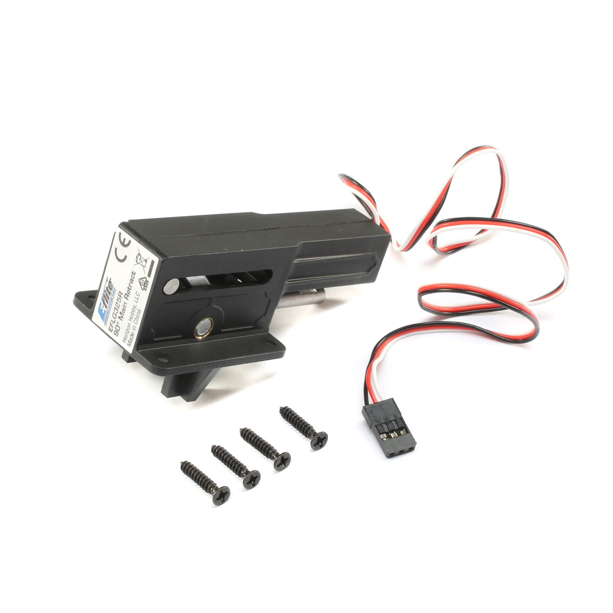 E-flite Nose Gear E-Retract F-16 70mm EDF EFLG325 Wheels Gear Retracts & Accys