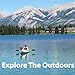 Sea Eagle SE330 Two Person Inflatable Sport Kayak Canoe Boat with Two Seats, Two Paddles and Pump.