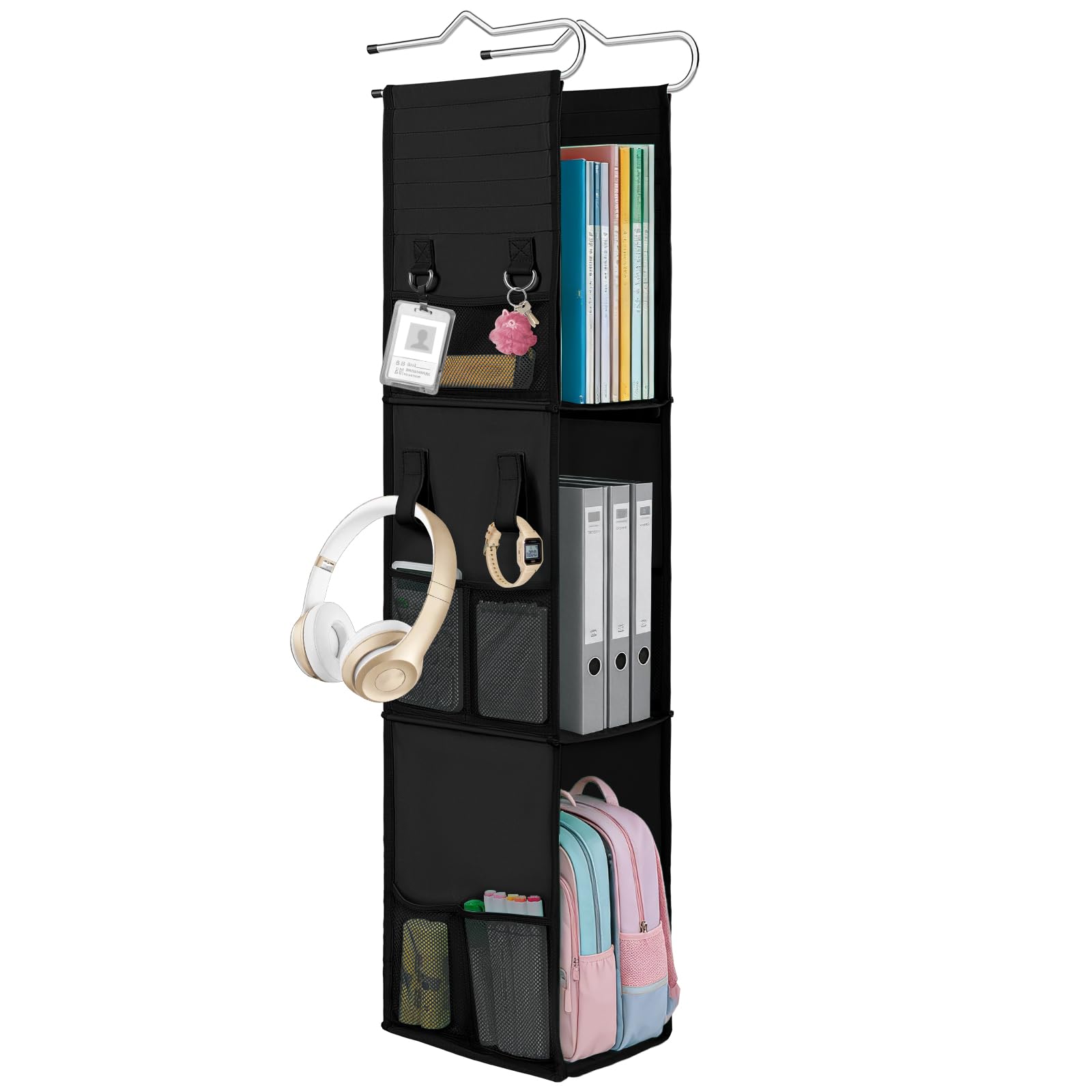 Photo 1 of LOVEGRASS 3 Shelf Locker Organizer - Black