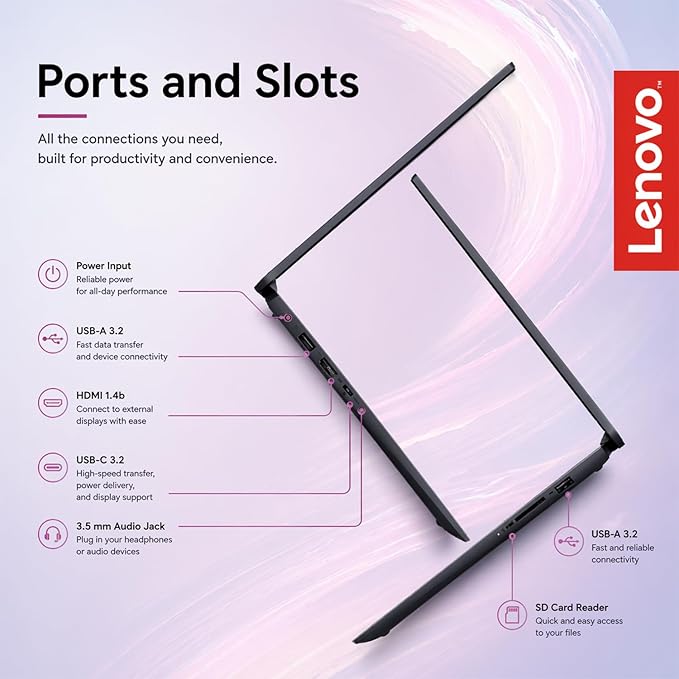 Lenovo Laptop 15.6" FHD Táctil i5 16GB RAM 256GB SSD Win11 miniatura 4