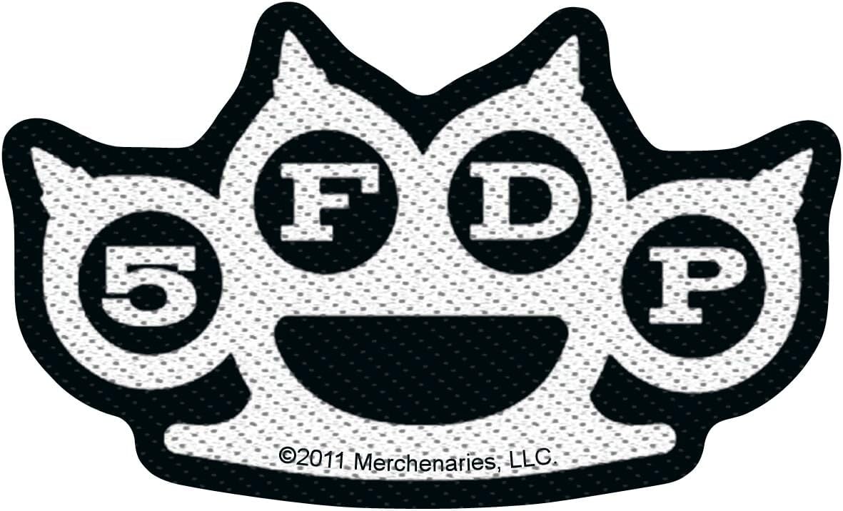 Five Finger Death Punch Knuckles Unisex Patch Standard, 100% polyester,