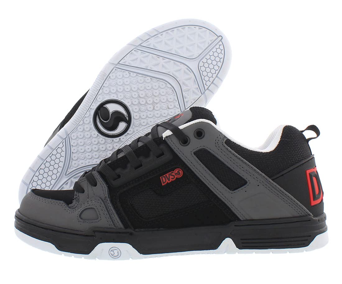 DVSComanche Shoes - Black/Charcoal/Red Nubuck