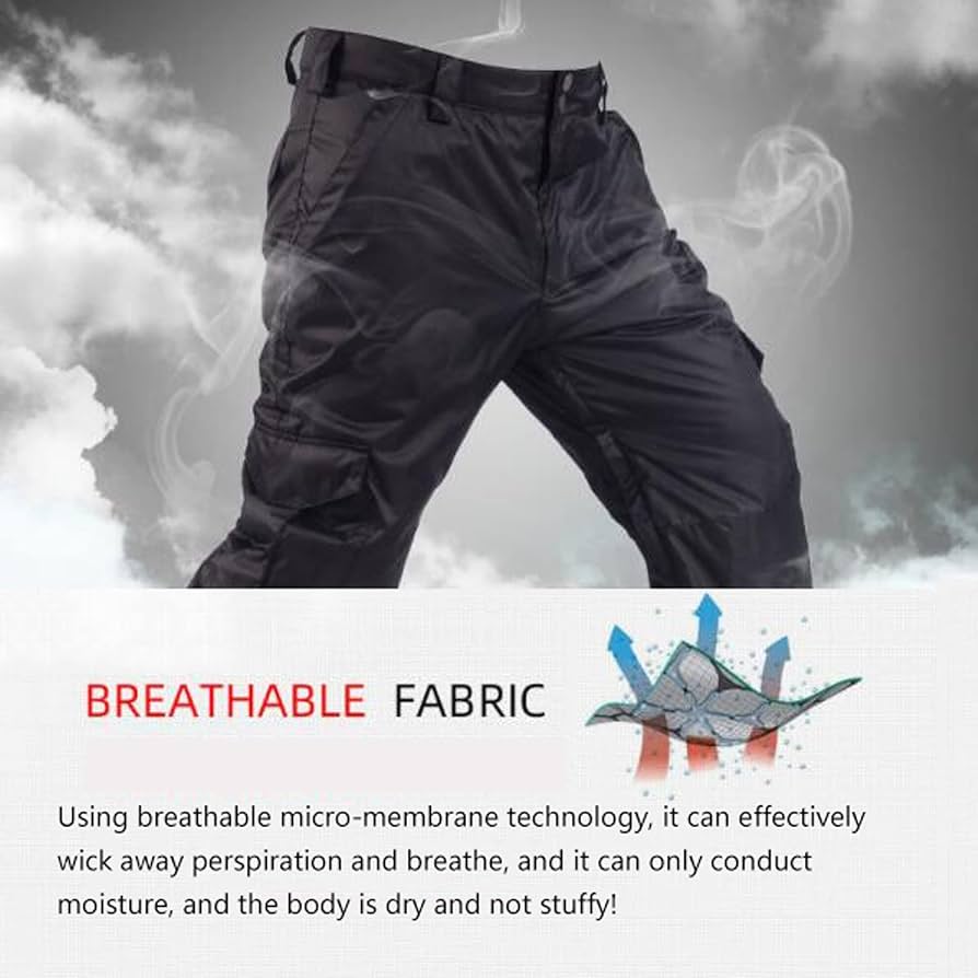 QIULAO Pantaloni da Sci mimetici da Uomo, Pantaloni da Sci Impermeabili e  Antivento monoplancia Double Board, Pantaloni da Trekking e Alpinismo  Invernali Caldi e Spessi : Amazon.it: Moda