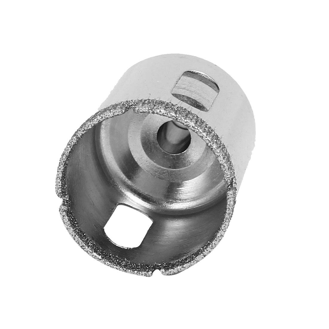 Aexit 25mm Cutting Hole Saws & Accessories Diameter Diamond Coated Round Shank Glass Hole Saw Drill Hole Saw Sets Bit 3pcs