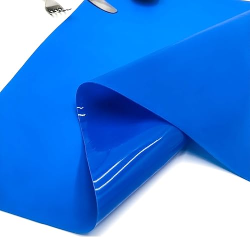 Miniatura 4 de LONGFITE Tapete de silicona para hornear extra grande de 23.6 x 19.7 pulgadas para pasta de fondant, antiadherente y antideslizante, resistente al