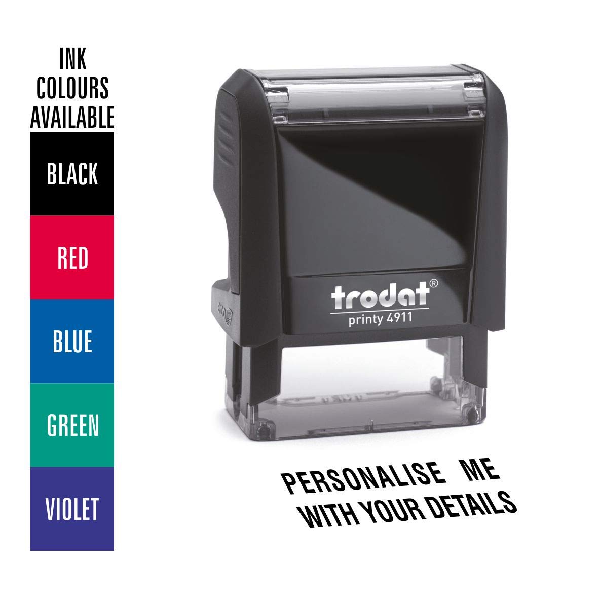 Trodat Blue Printy 4912 Personalised Custo Office, Business And