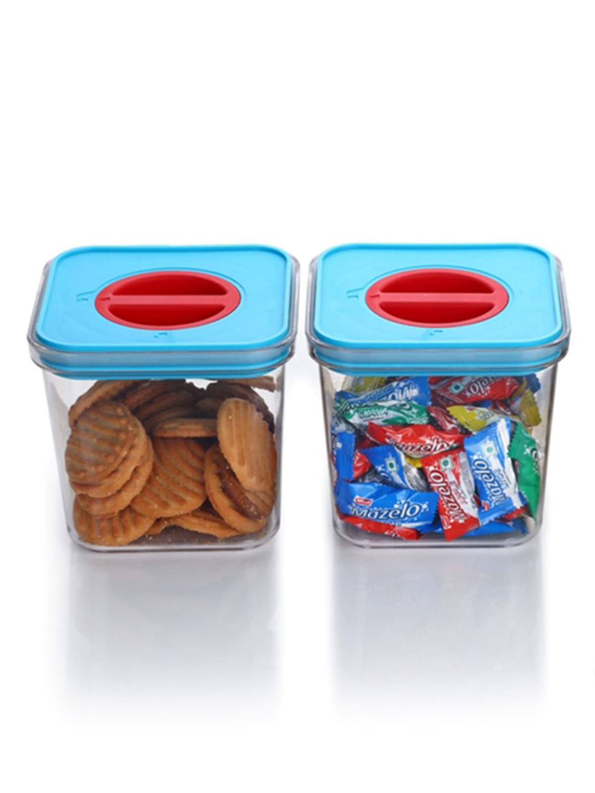 Yellow Kitchen Containers - 2 Pack 1700ml -7